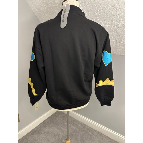 NWT Vintage Eminent Embellished Game Night Party Bunco Bridge Sweater Sz Large - Picture 3 of 9